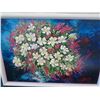 Image 3 : Oil on Canvas by A. Lopez, 1990, Rose of Sharon Hibiscus, 27"x 40"