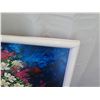 Image 4 : Oil on Canvas by A. Lopez, 1990, Rose of Sharon Hibiscus, 27"x 40"