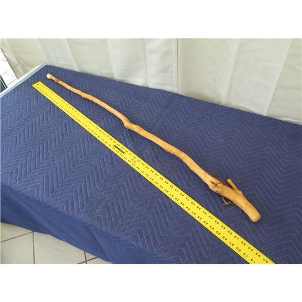 Wooden Walking Stick, Approx. 51" Long