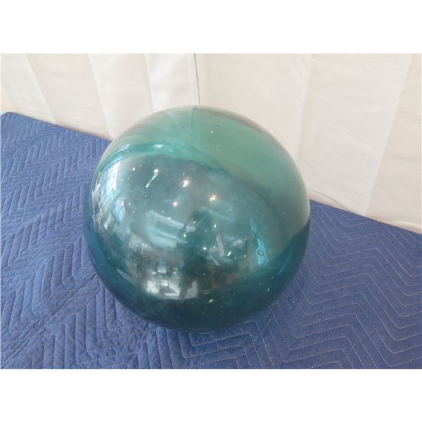 Large Vintage Glass Ball Float, Approx. 14" Dia.