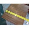 Image 8 : Vintage Wooden Folding Game Table 26" x 22" 24.5"
