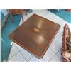 Image 2 : Vintage Wooden Folding Game Table 29.5" x 24" 25"