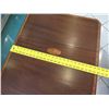 Image 8 : Vintage Wooden Folding Game Table 29.5" x 24" 25"