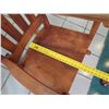 Image 15 : Martin & MacArthur Koa Rocking Chair, Signed, 1982 (Back Ht. 42")