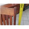 Image 16 : Martin & MacArthur Koa Rocking Chair, Signed, 1982 (Back Ht. 42")