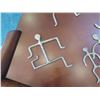 Image 2 : Qty 8 Brass Hawaiian Petroglyph Art Pieces