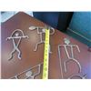 Image 8 : Qty 8 Brass Hawaiian Petroglyph Art Pieces