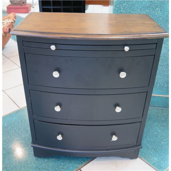 3-Drawer Wooden Chest (Dresser) 24" x 14" x 28"H