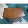 Image 2 : 3-Drawer Wooden Chest (Dresser) 24" x 14" x 28"H