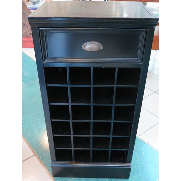 Wooden Curio Cabinet w/ Top Drawer 18" x 13.5" x 36"H