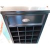 Image 3 : Wooden Curio Cabinet w/ Top Drawer 18" x 13.5" x 36"H