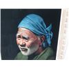 Image 2 : Vintage Oil on Black Velvet, Signed by Artist Chotai Yonaha, 1964 (26x35) Framed