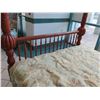 Image 15 : Rare Reproduction of Original Queen Kapiolani Bed in Kawananakoa Room of Iolani Palace, Queen Sz