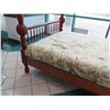 Image 17 : Rare Reproduction of Original Queen Kapiolani Bed in Kawananakoa Room of Iolani Palace, Queen Sz