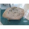 Image 2 : Konane Board on Stainless Steel Stand, 20" x 24" x 12"H