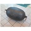 Image 1 : Large Black Plastic Fishing Float (Approx. 47" L, 24" H)