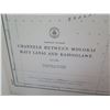 Image 3 : Vintage WWII Era 1938 Molokai Channel Map, Stamped "Restricted" (poster board not included)