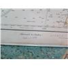 Image 2 : Vintage WWII Era 1939 Oahu to Maui Map, Stamped "Restricted" (poster board not included)