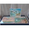 Image 2 : Qty 5 Original Watercolor, Signed by Artist Elizabeth Zinn, 22" x 30"