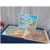Image 3 : Qty 5 Original Watercolor, Signed by Artist Elizabeth Zinn, 22" x 30"