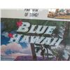 Image 3 : Very Large 1961 Blue Hawaii 3-Sheet Poster on Linen Backing 84" x 46"