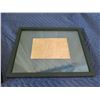 Image 2 : Framed Kapa Moa Specimen, Two Layers 12" x 15"