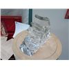 Image 13 : Jack Lord Steuben Crystal "Waves" Presentation Gift w/Custom-Built Rotating Display Column  49" H, S