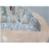Image 19 : Jack Lord Steuben Crystal "Waves" Presentation Gift w/Custom-Built Rotating Display Column  49" H, S