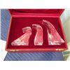 Image 22 : Jack Lord Steuben Crystal "Waves" Presentation Gift w/Custom-Built Rotating Display Column  49" H, S