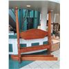 Image 1 : Four-Poster Koa Bed, 19th Century, Purportedly Queen Emma's Bed (based on oral history from Iolani P