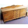 Image 1 : Antique Early 20th Century Oak Sideboard Buffet#1615229