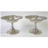 Image 1 : Pair Stieff Baltimore Sterling Compotes #1615296