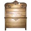 Image 1 : Antique Arts & Crafts Tiger Oak Bed Frame #1615465