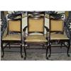 Image 1 : Antique Armchair & 2 Matching Side Chairs #1615484