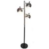 Image 1 : Mid-Century 3-Eyeball Chrome Floor Lamp #1615767