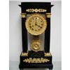 Image 1 : A French Louis Philippe ebony Portico Clock #1616115
