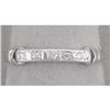 Image 1 : 14K White Gold,and Diamond Band #1627732