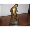 French Art Deco Bronze statuec1930 #1627787