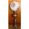 Image 1 : Victorian Angel Cherub Parlor Lamp Flower Shade#1628259