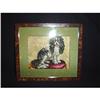 Image 1 : Antique Needlepoint of  a King Charles Spaniel #1628271