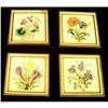 Image 1 : Set of (4) Rosenthal Hand-Painted Tiles #1628301