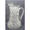 Image 1 : ANTIQUE HEAVY GLASS LARGE JUG  #1639303