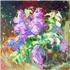 Image 1 : "Lilac" oil in impressionism style by Sorokina #1639356