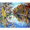 Image 1 : "Magic of reflection"  oil in impressionism #1639358