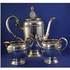 Image 1 : 3 piece STERLING SILVER COFFEE OR TEA SERVICE #1639423