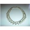 Image 1 : Exquisite Coro Rhinestone Necklace Marked in #1639427