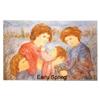 Image 1 : Early Spring  Serigraph by Edna Hibel HUGE #1639435