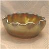 Image 1 : Tiffany  Gold Ruffled Nut Cup #1639491