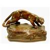 Image 1 : Art Deco Bronzed Figure of Puma. early 20th cen#1639513