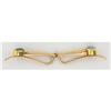 Image 1 : 14 Kt Gold and Opal Collar Bar #1639965